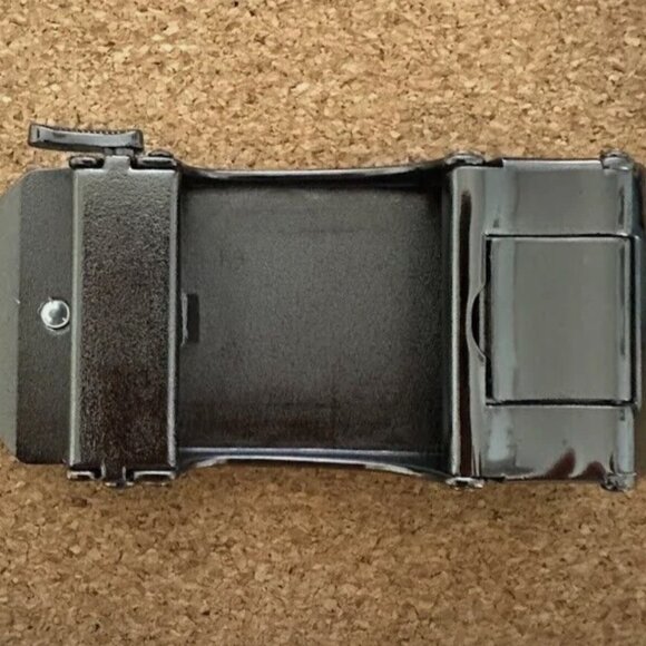 Men's Genuine Leather Belt Adjustable Belt Classic Length: 45 inch - Picture 7 of 8